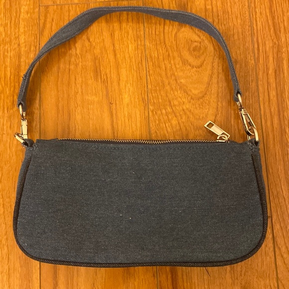Zara Bags Zara Denim Shoulder Bag Poshmark